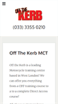 Mobile Screenshot of offthekerbmct.co.uk